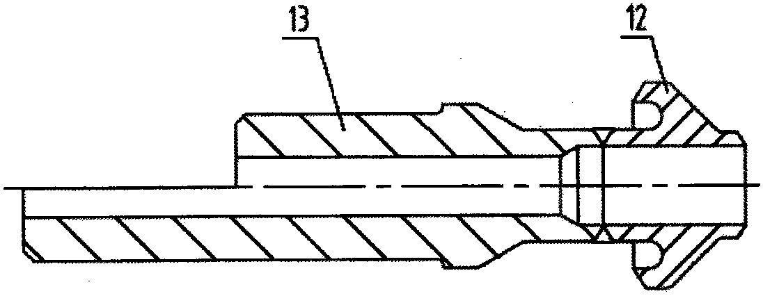 Composite bushing type water spraying desuperheater