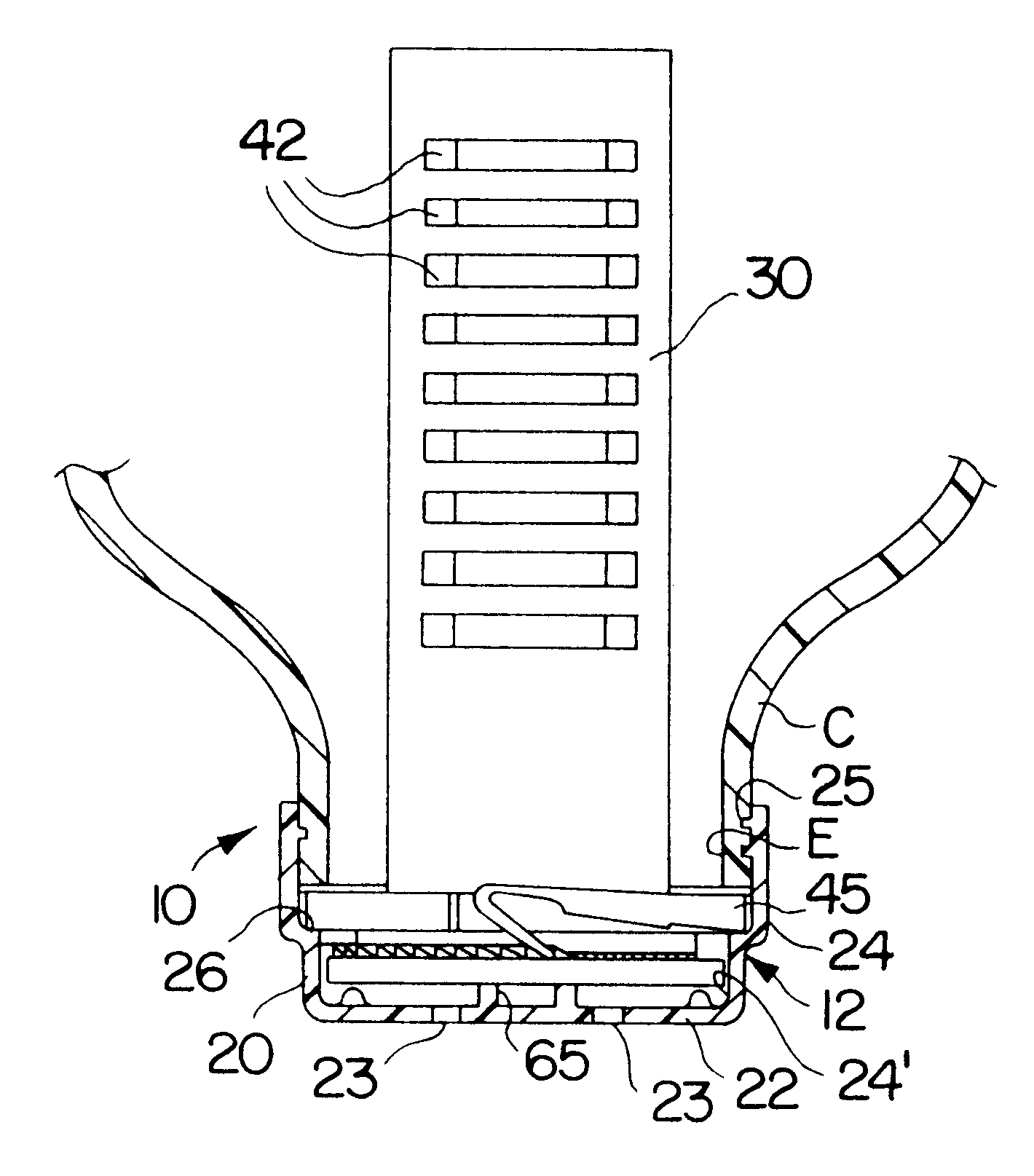 Filter use limitation device for liquid containers