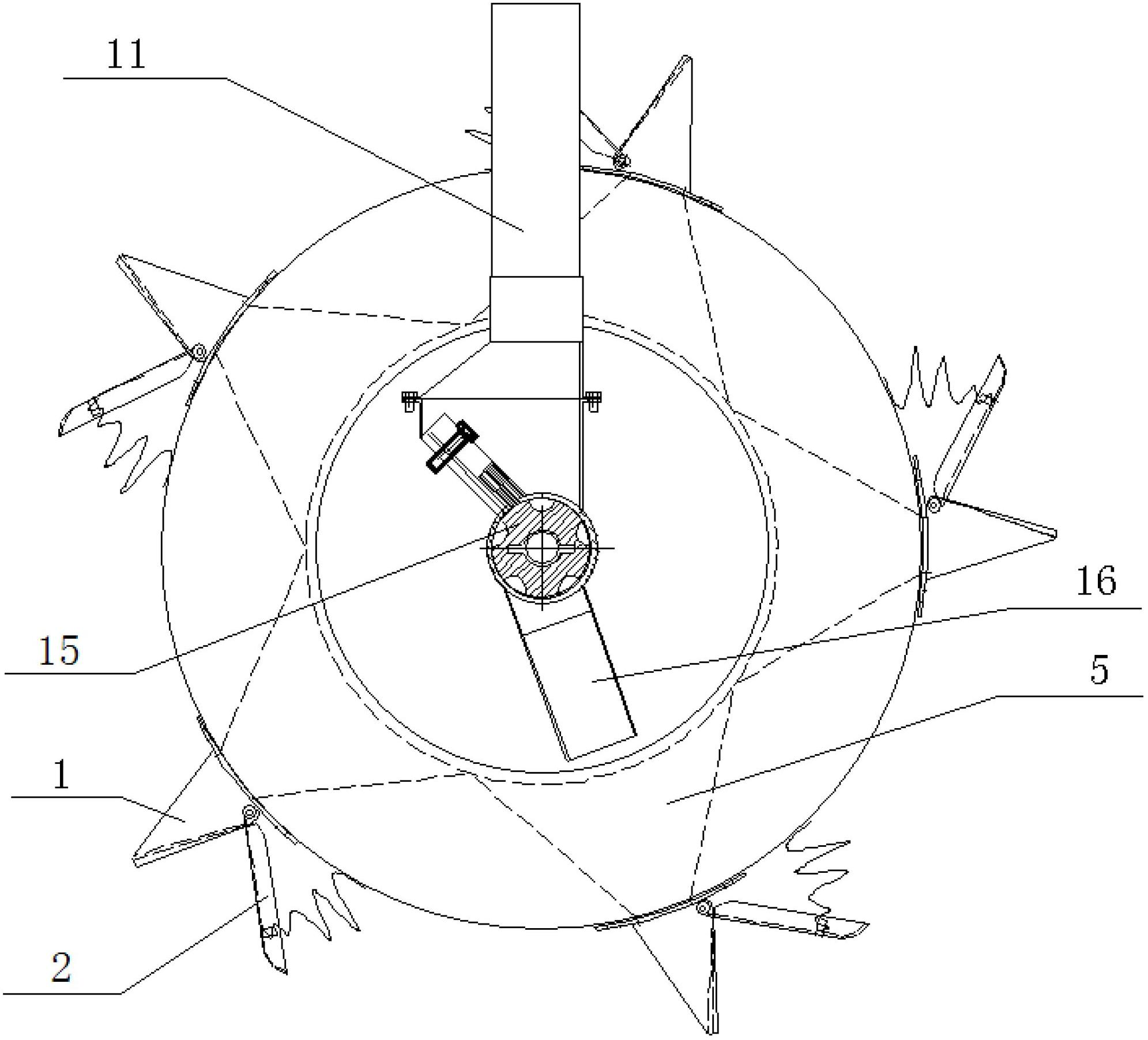 Seed and fertilizer same-cave seeding machine