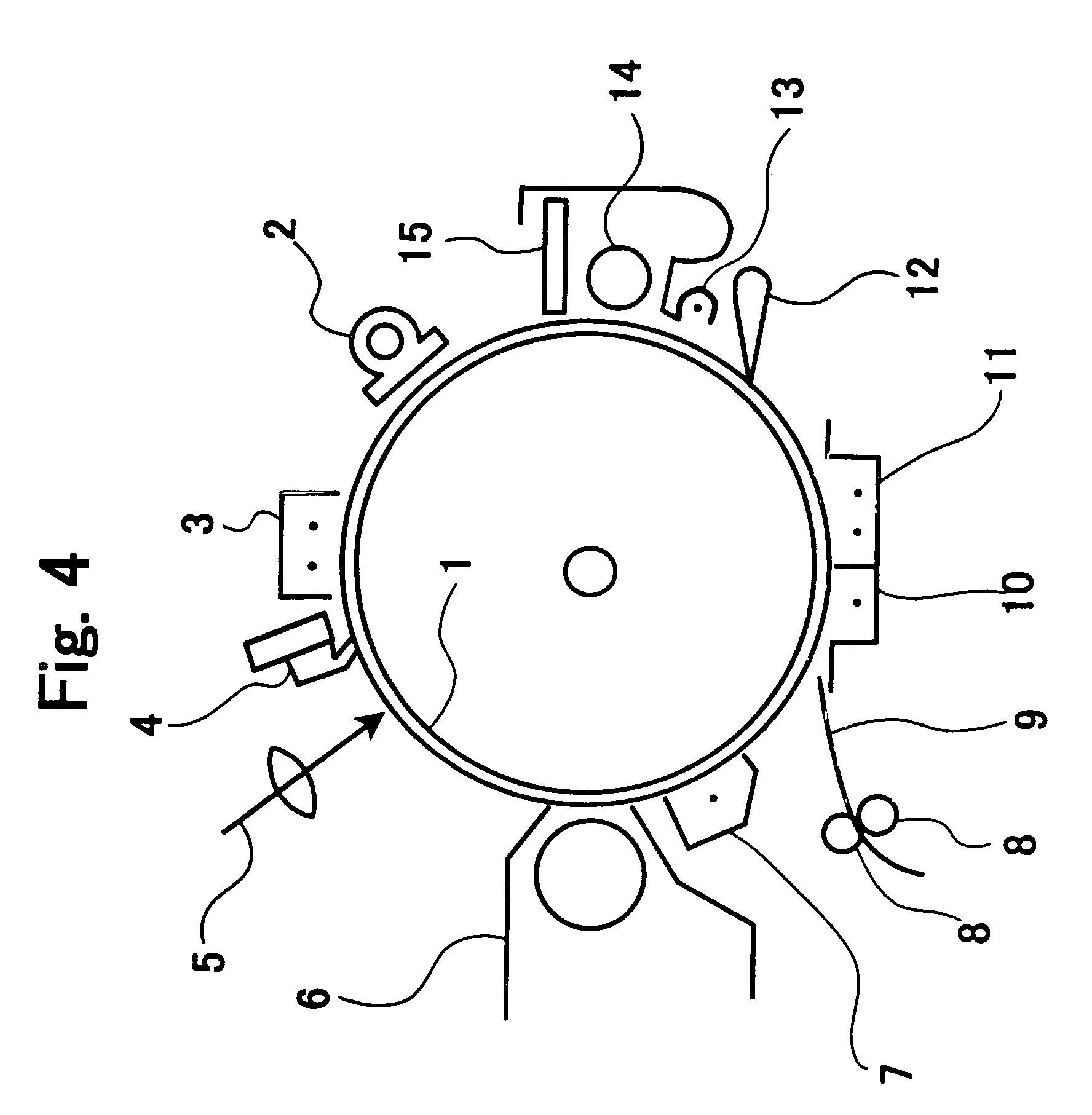 Photosensitive material, electrophotographic photoreceptor using the material, and electrophotographic image forming method and apparatus using the photoreceptor