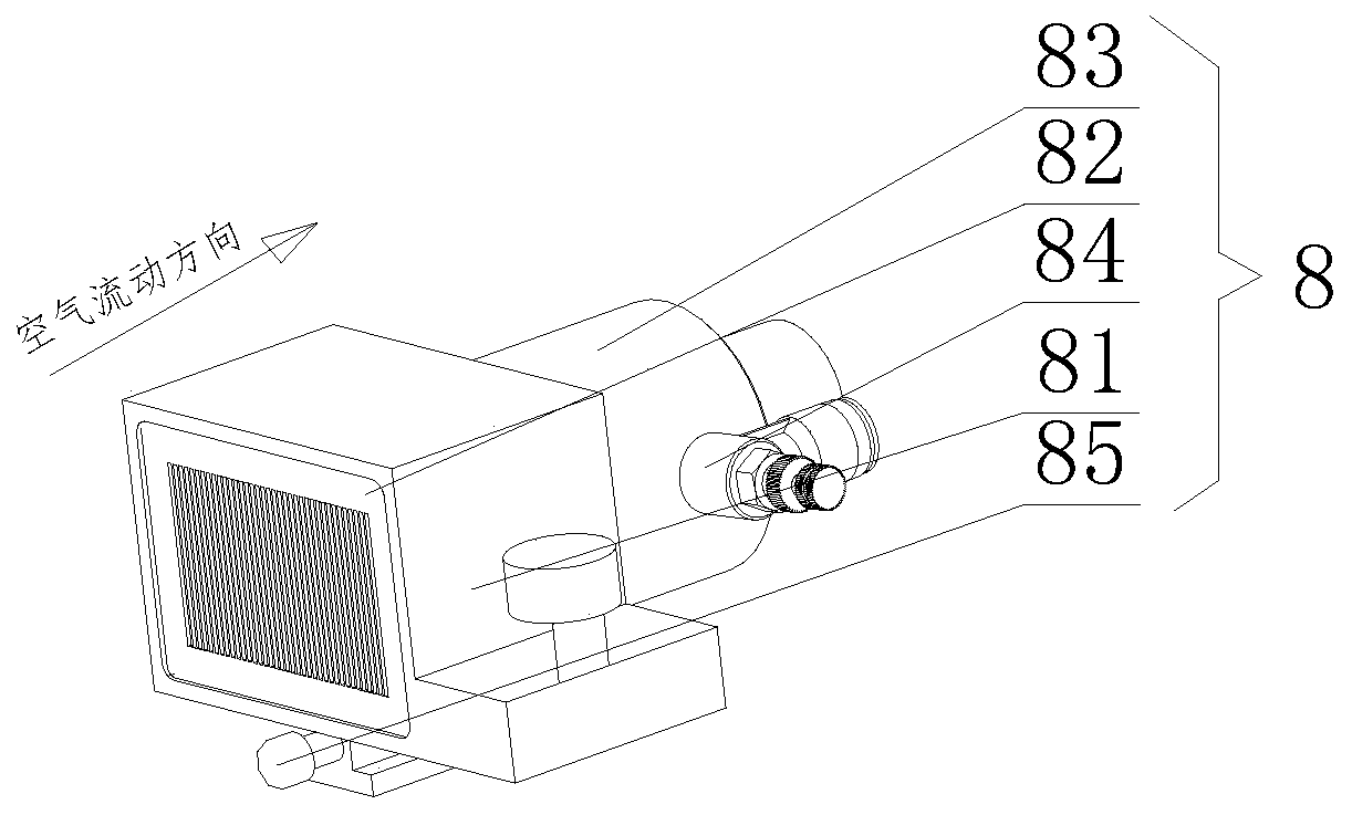 Sample sampling equipment for sealing strip detection and using method