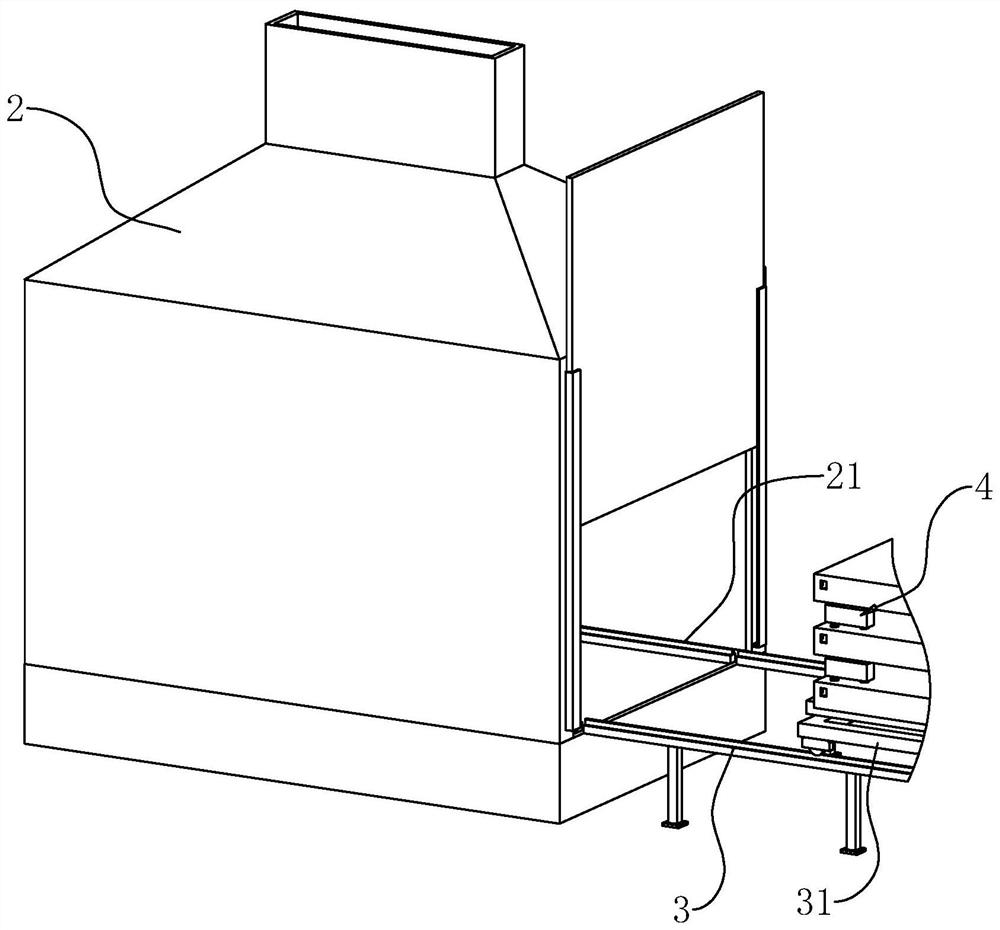 Container spraying process and spraying production line