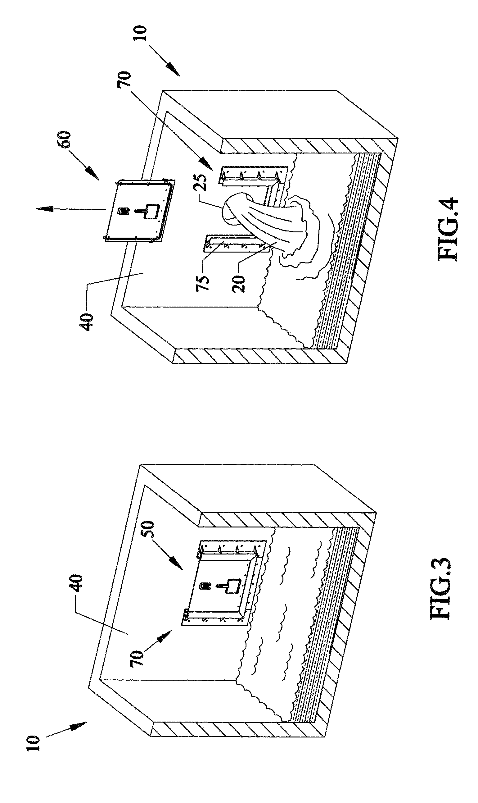 Box service panel door and equalizer