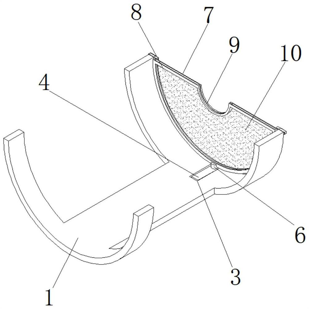 Citrus container seedling raising weed prevention device and seedling raising method