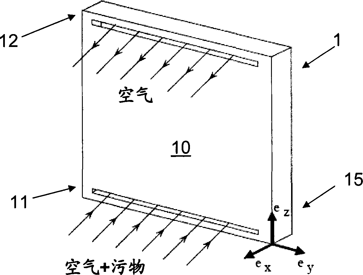 Air purification wall