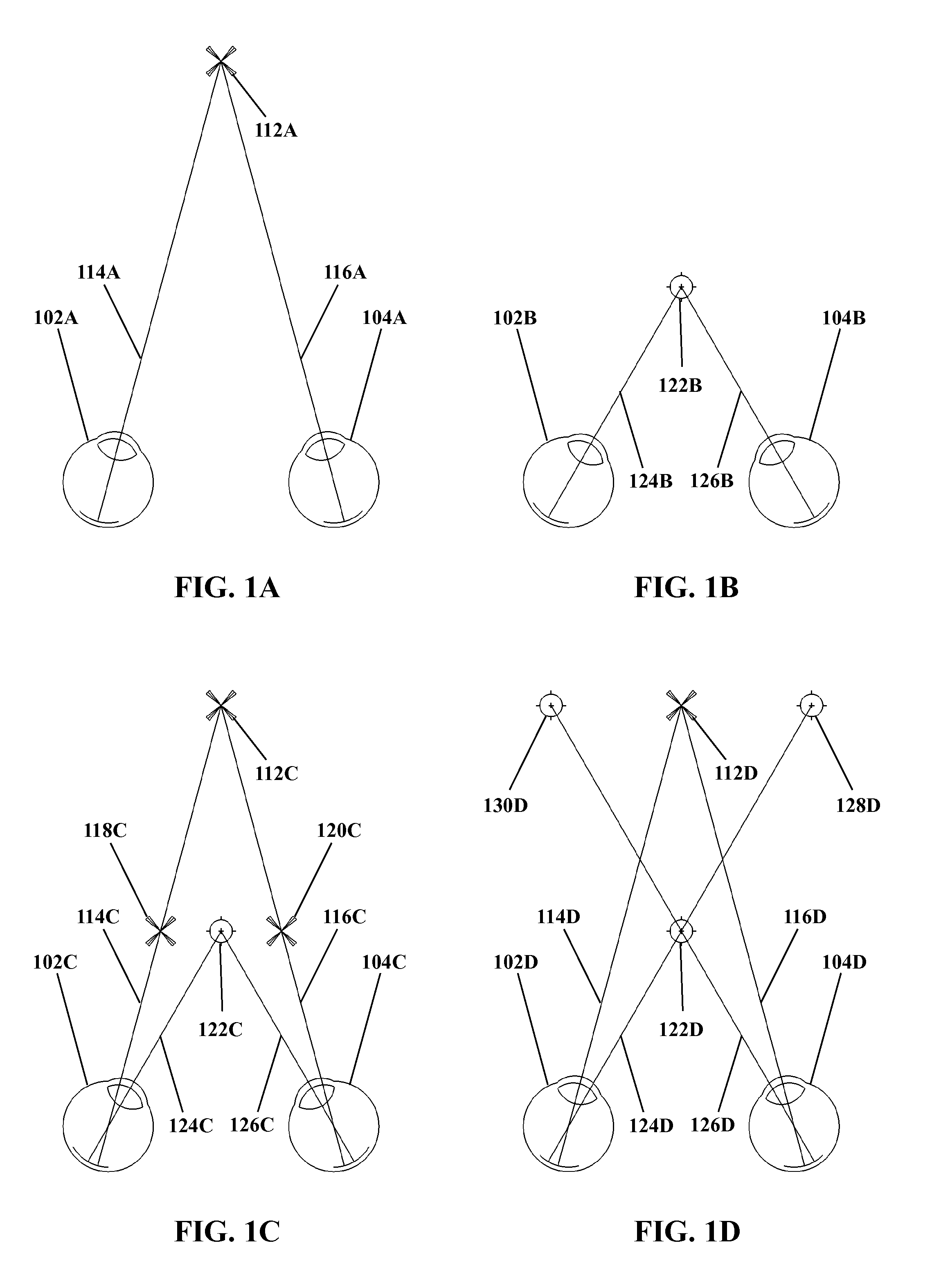 Method and apparatus for controlling focal vergence of optical content