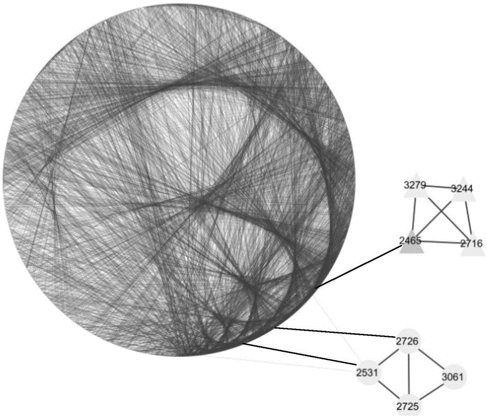 Label propagation method based on propagation limitation