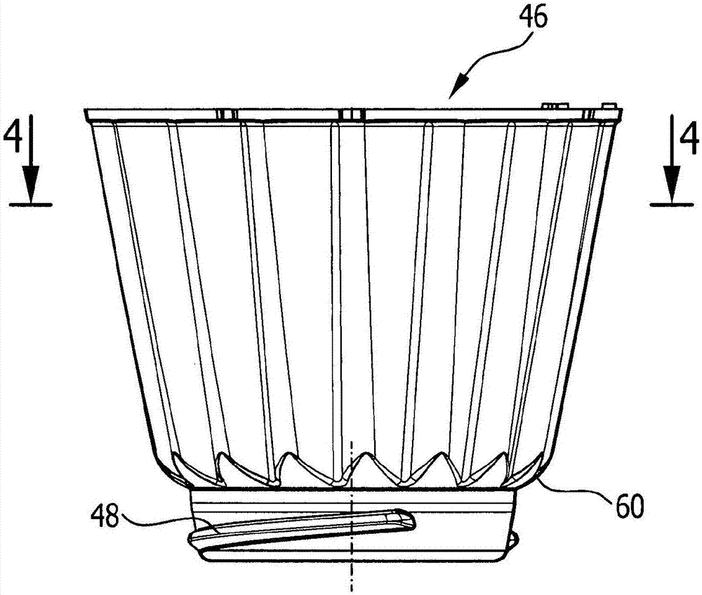 Rotary nozzle for a high-pressure cleaning device