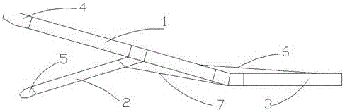 Cut-resistant umbrella ribs