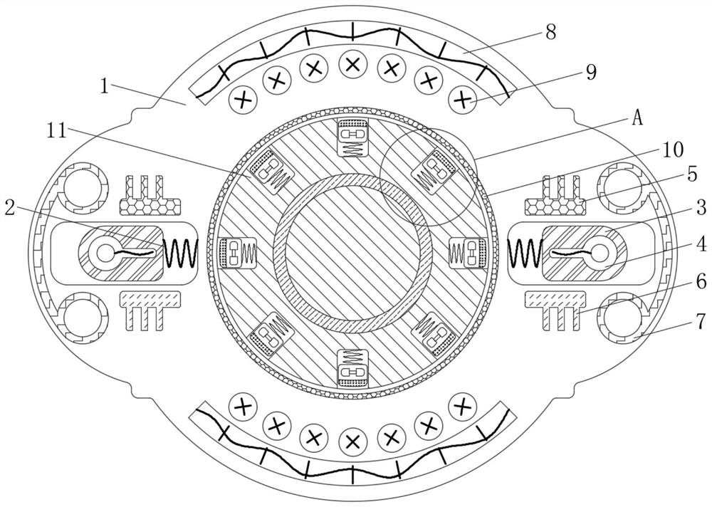 Anti-stall device for coating stirring device