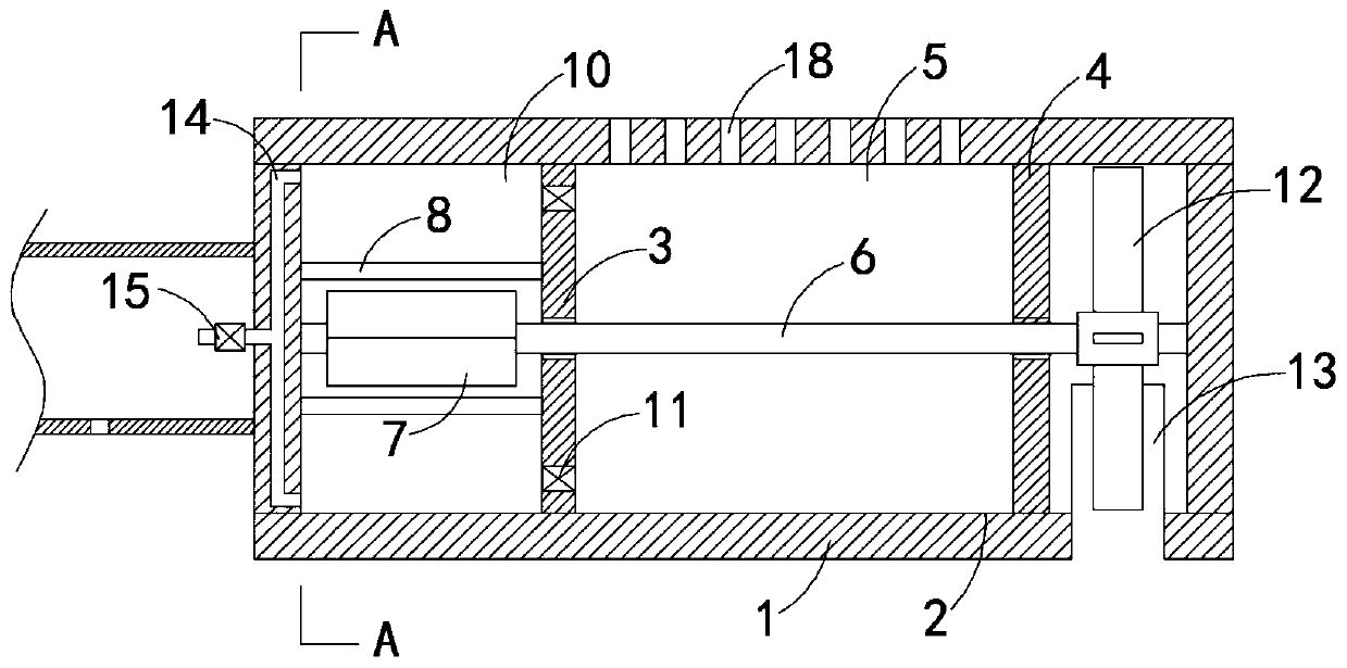 A heat-dissipating magnetic rotary handle