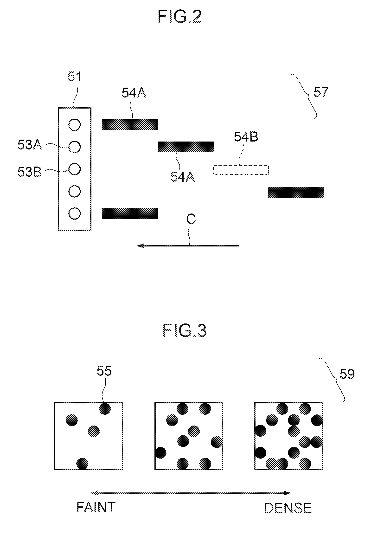 Image recording apparatus for detecting defects in nozzles using test patterns during acceleration and deceleration of recording medium