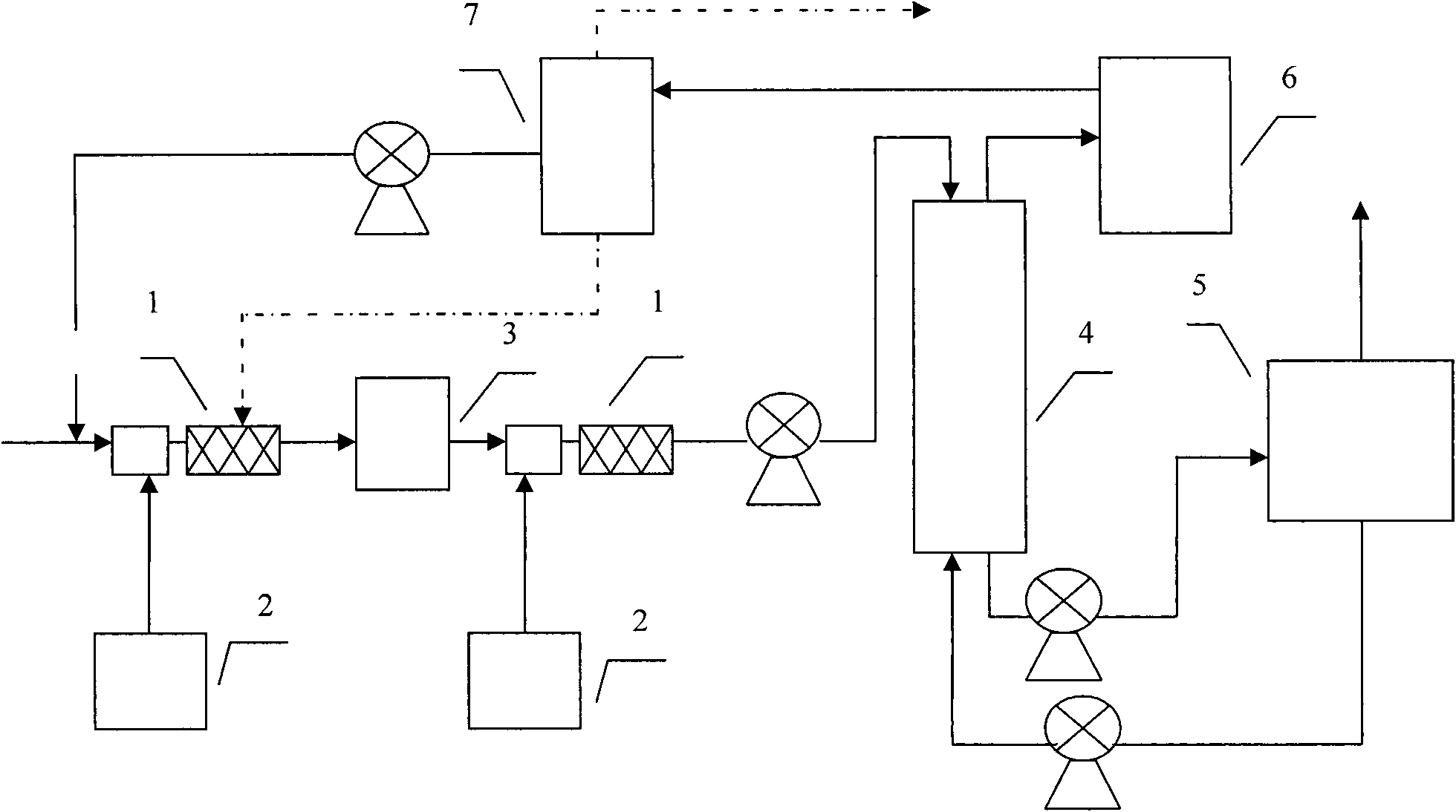 Method for removing arsenic by using Fe (II) and Mn (II) in underground water