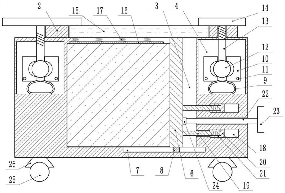 New energy automobile battery pack transfer protection device