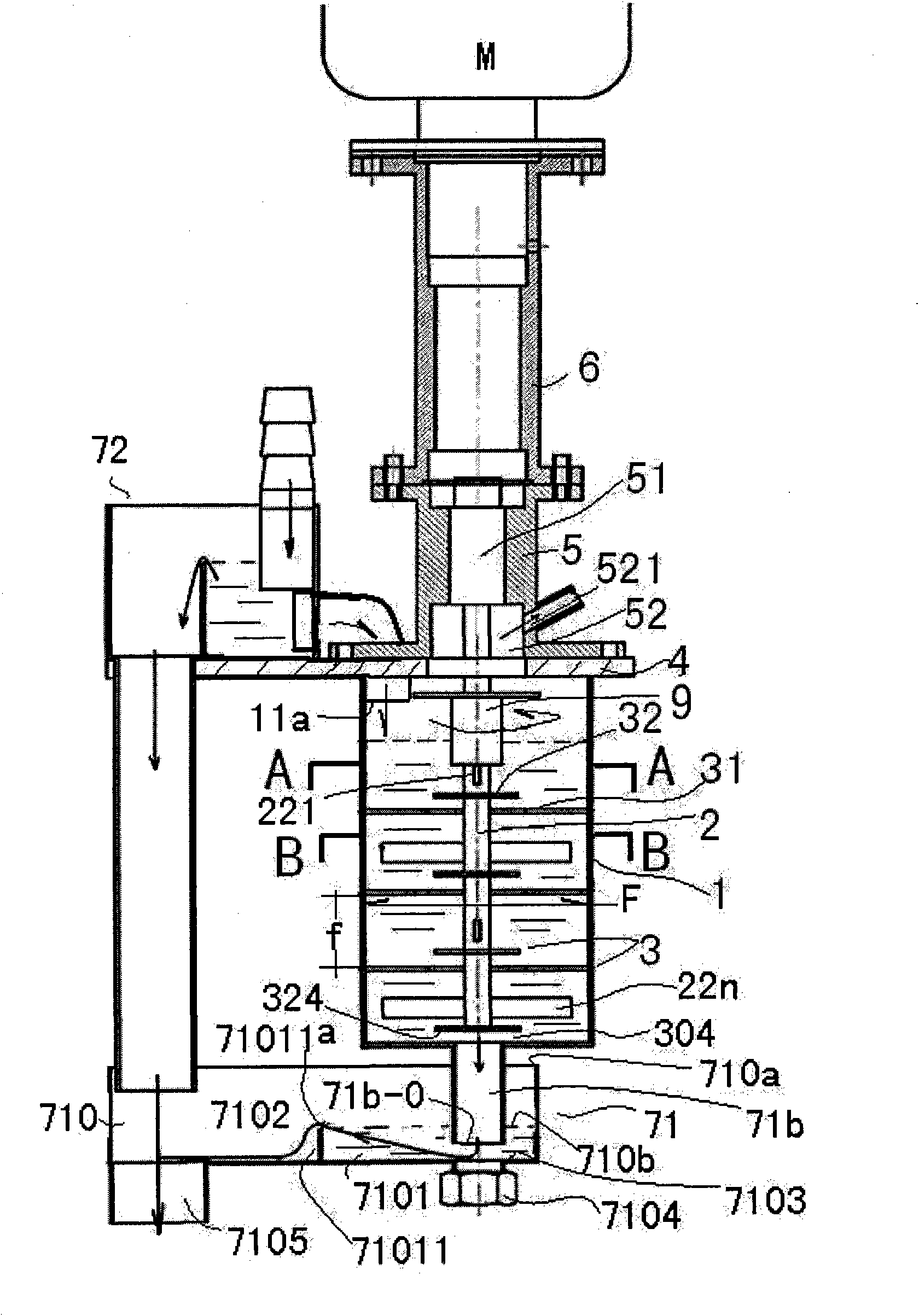 Degasser