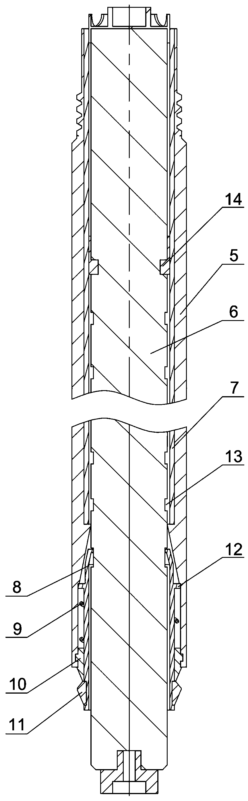 Desk with adjustable height