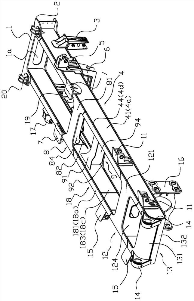 Dumper frame and dumper