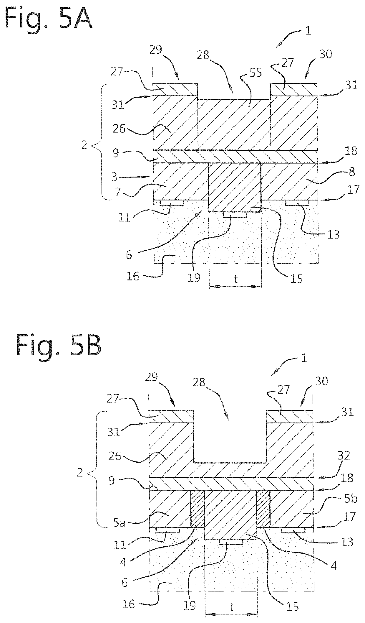 Photonic integrated circuit having improved electrical isolation between n-type contacts