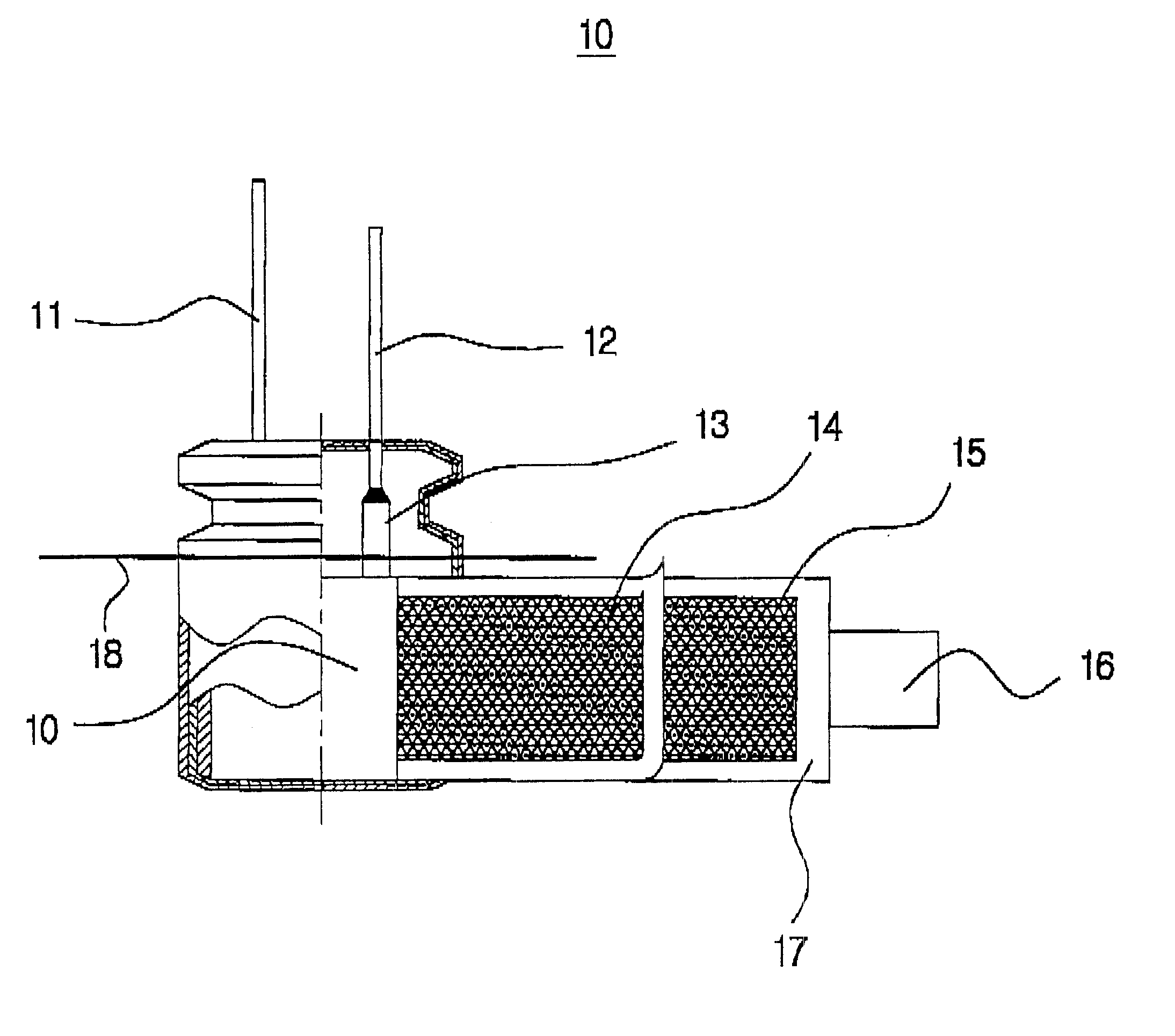 Method for manufacturing solid electrolytic capacitor using functional polymer electrolytic composition