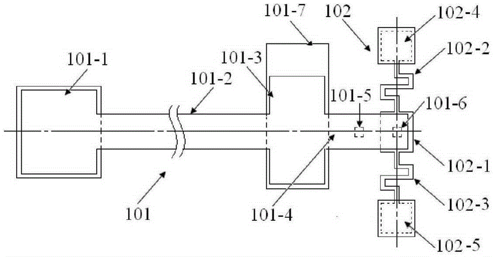 Test Structure for Residual Stress of Thin Film Silicon Material on Insulating Substrate