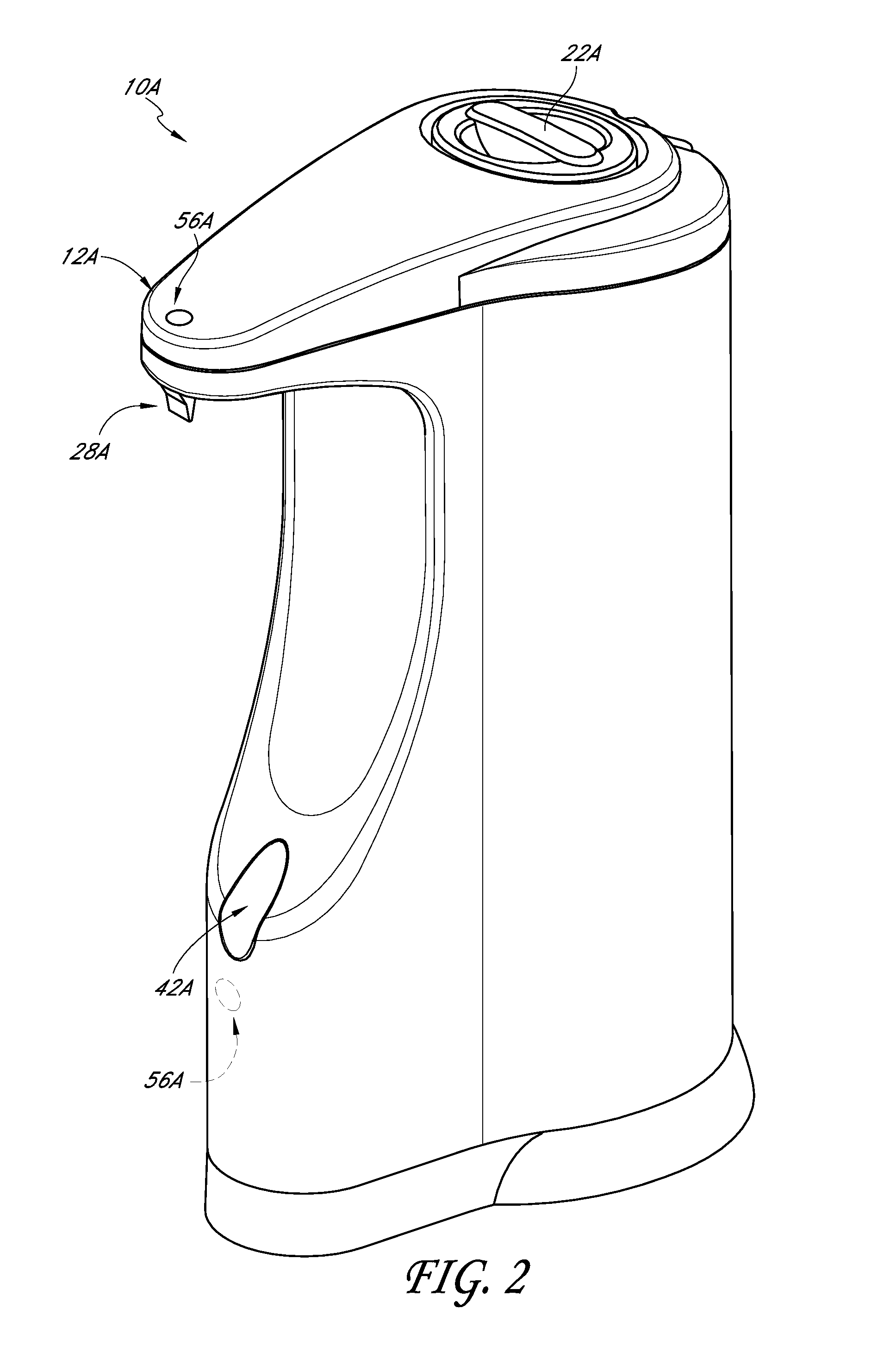 Soap dispensing units with Anti-drip valve