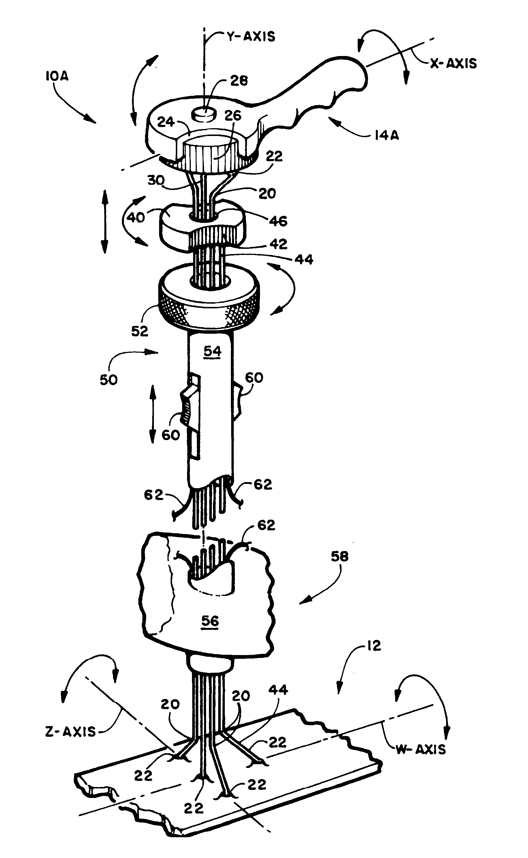 Omnidirectional toy manipulator