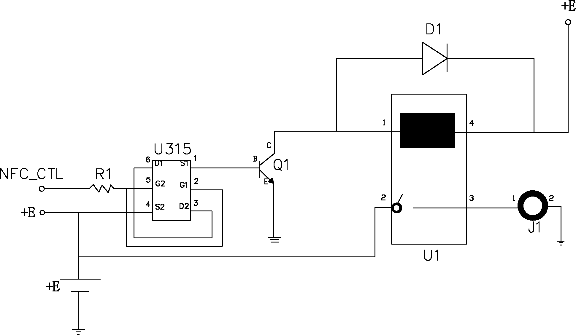 Door lock control system based on NFC and method thereof