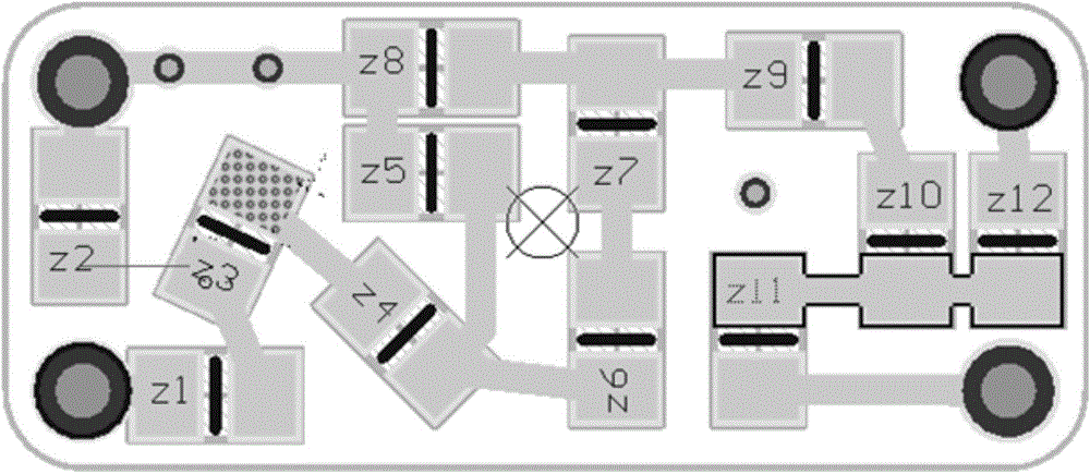 Broadband and low-fluctuation band-pass LC filter