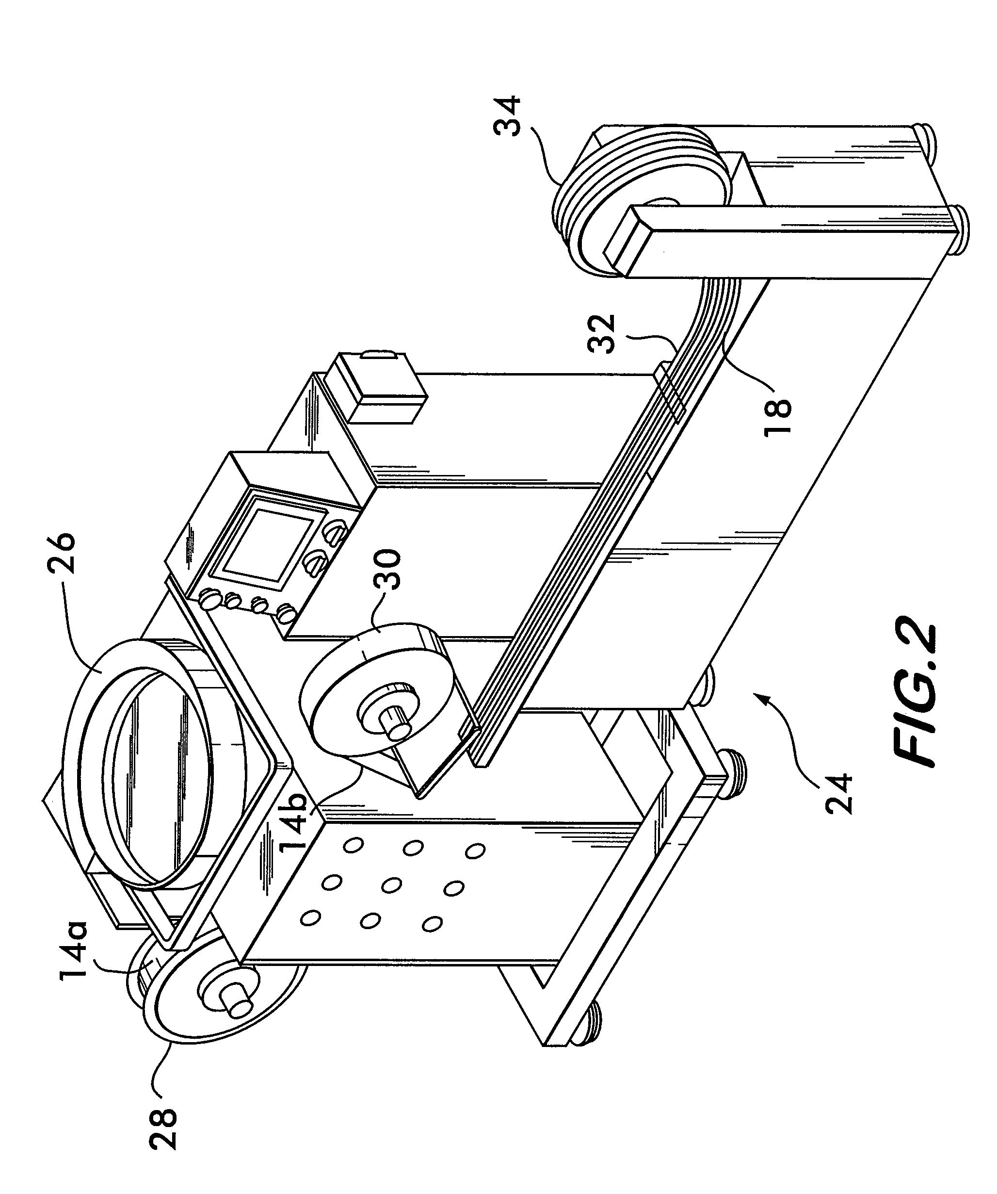 Process and machine for automated manufacture of gastro-retentive devices