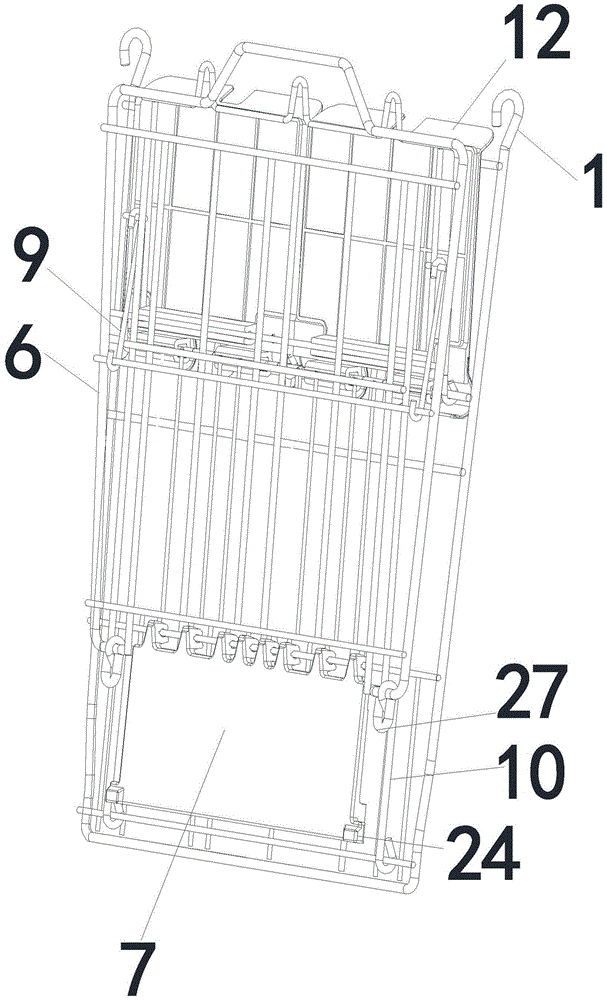 A multifunctional supermarket car baby seat system and its implementation method