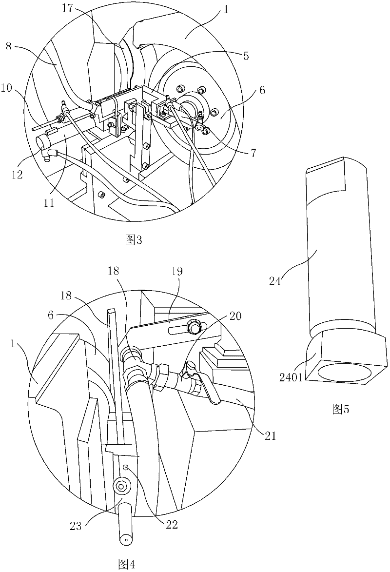 Automatic feeder machine for grinding machine and processing method thereof