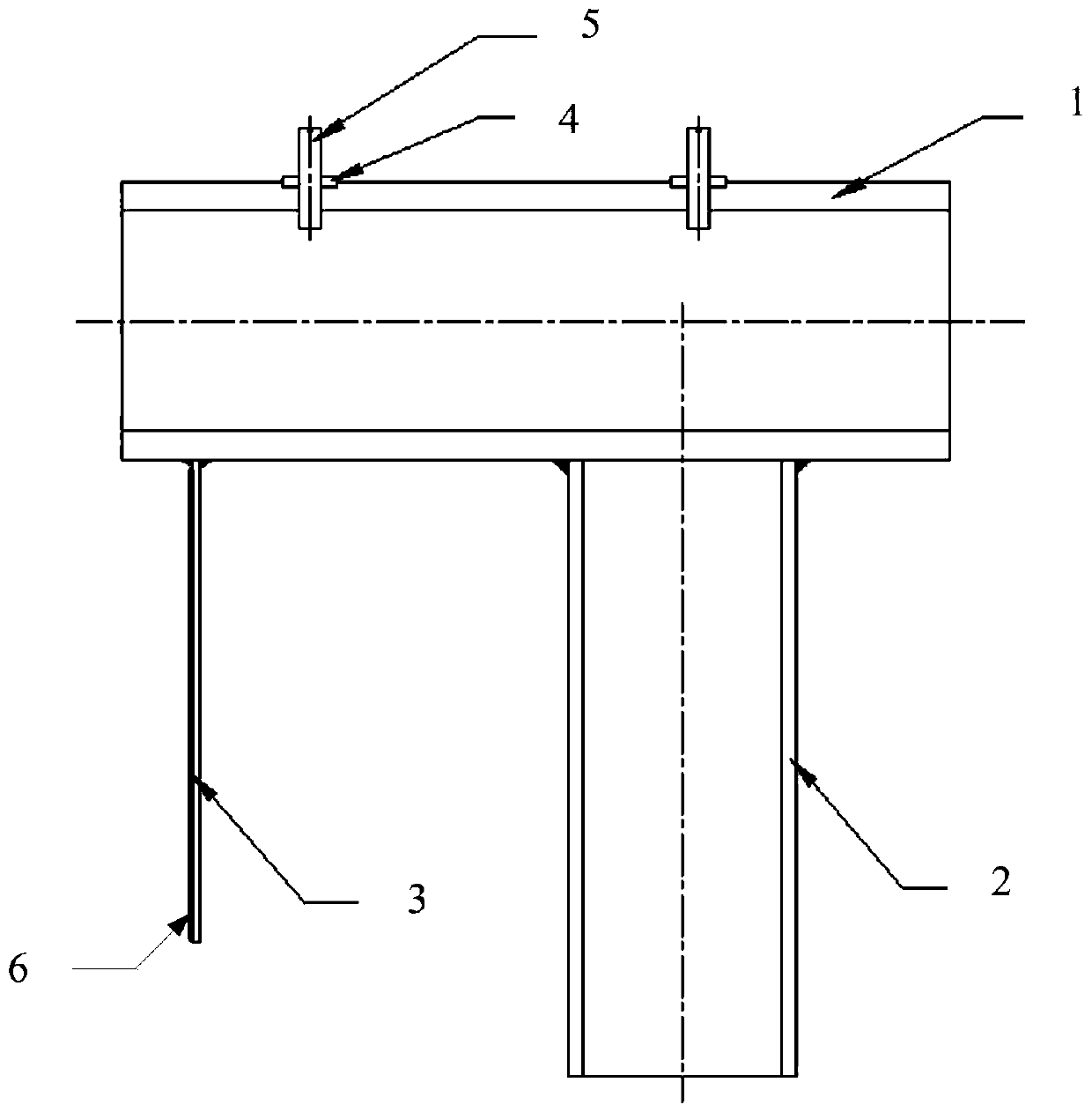 Holster of argon arc welding gun special for narrow gaps and deep grooves