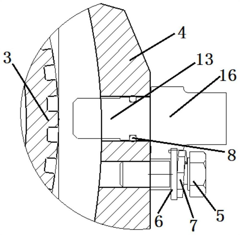 An adjustable wheel speed sensor