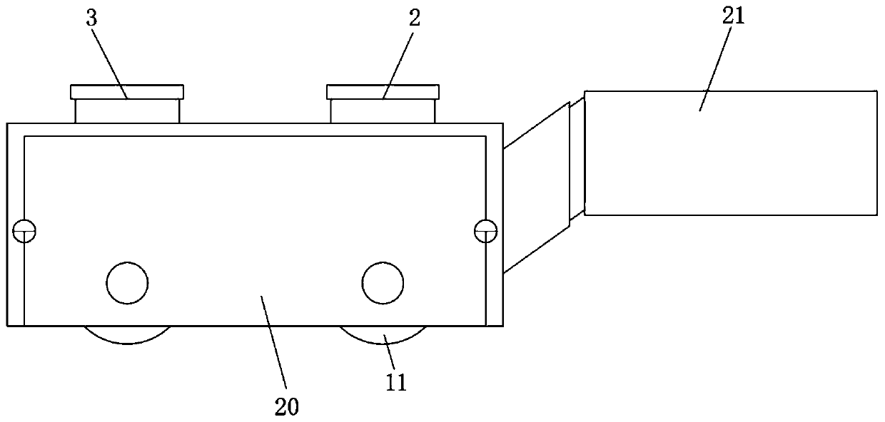 Novel efficient special clinical drug application device for skin burn and use method of device