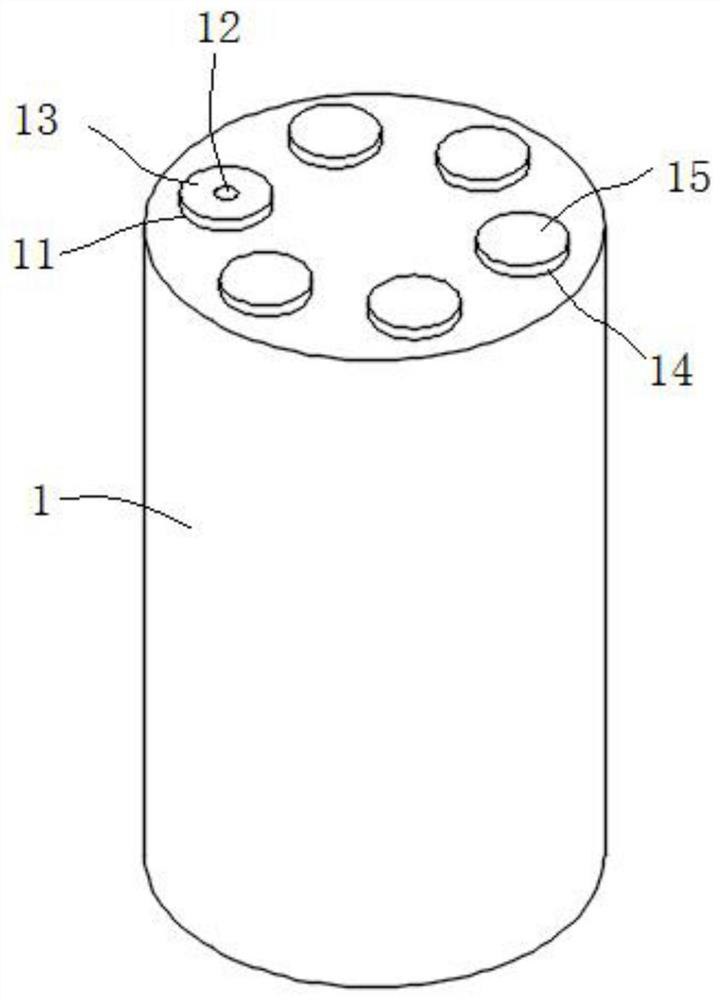 Dry body temperature furnace convenient for detection