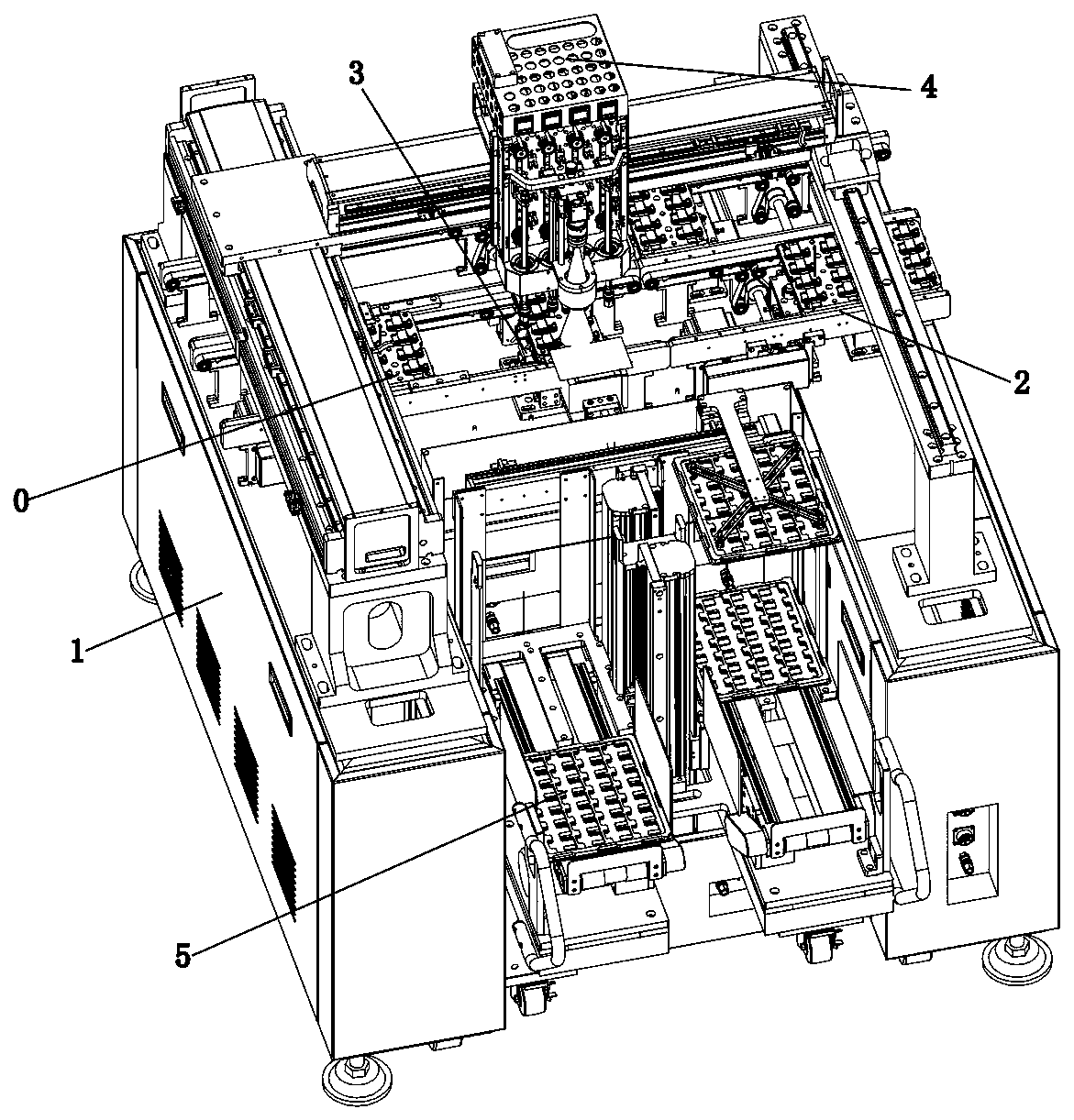 Automatic precise assembly machine