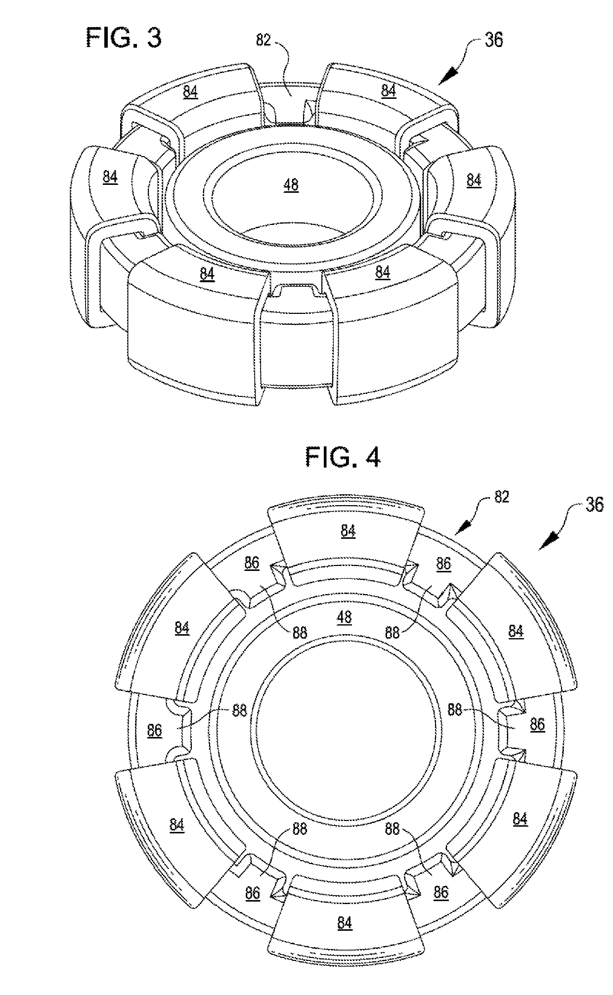 Bearingless implantable blood pump