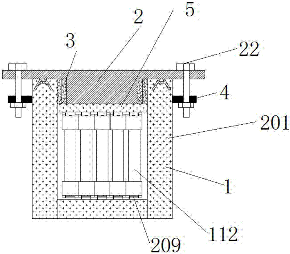 Battery pack with waterproof performance