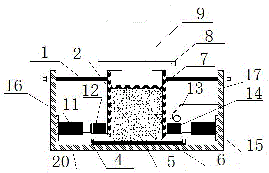 A test device and method for steel-soil interface shear characteristics considering the thickness of the shear band