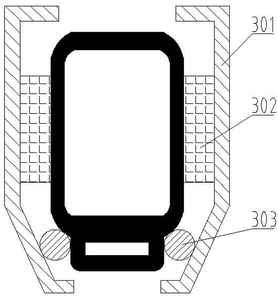 A bottle washing device for plant tissue culture bottles