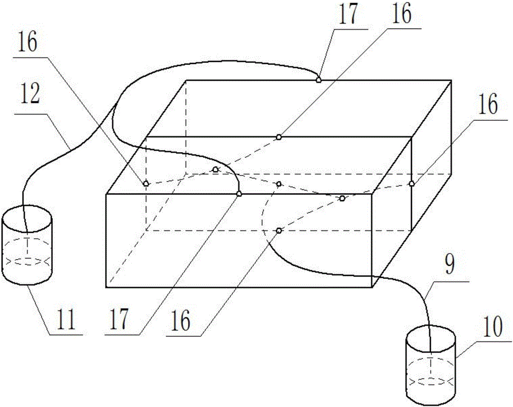 Foam sandwich composite material for aviation dining car and preparation method of foam sandwich composite material