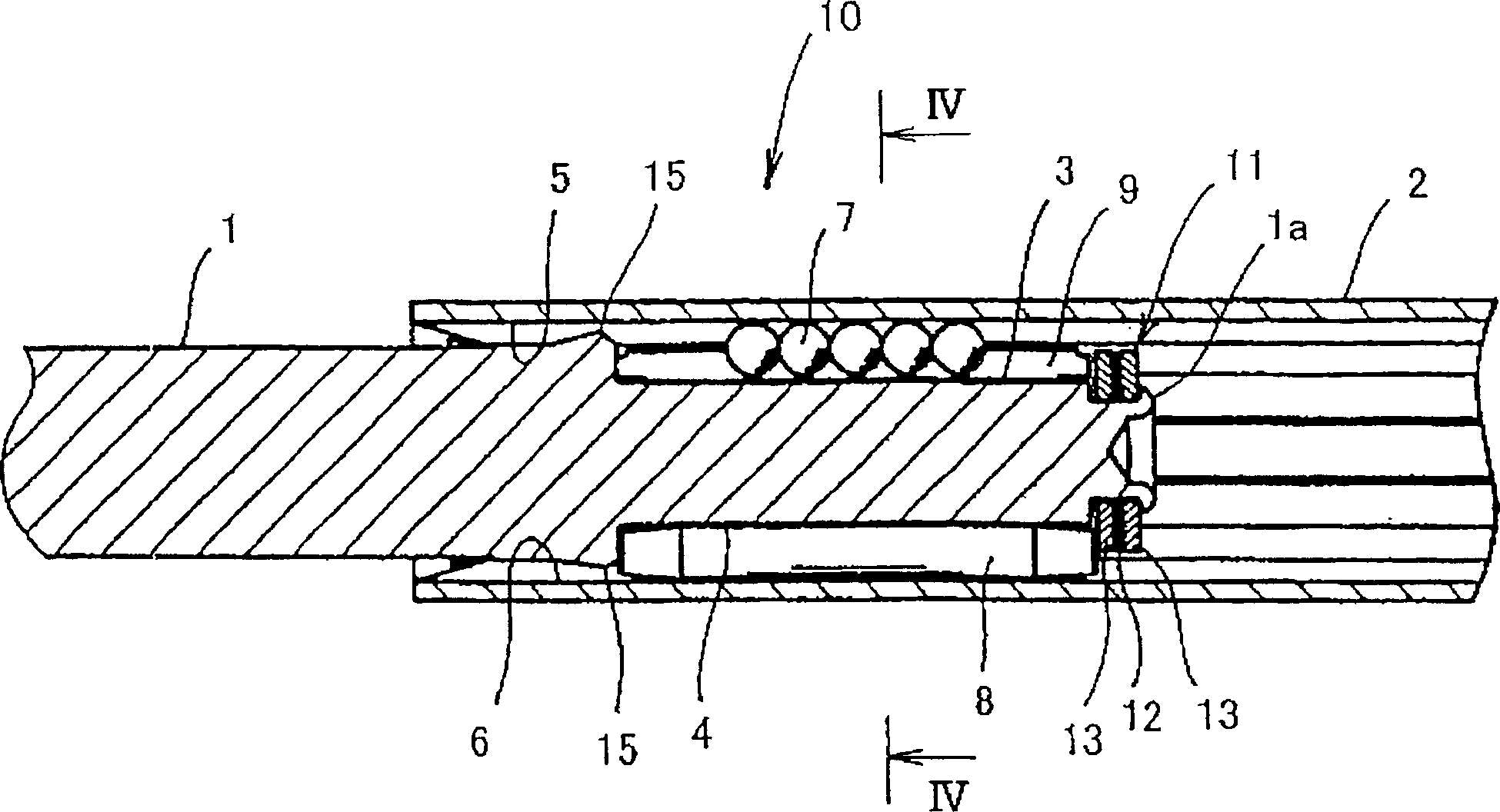 Telescopic shaft