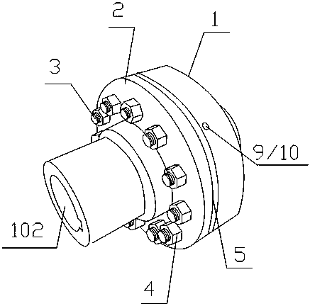 LT type elastic sleeve pin coupling