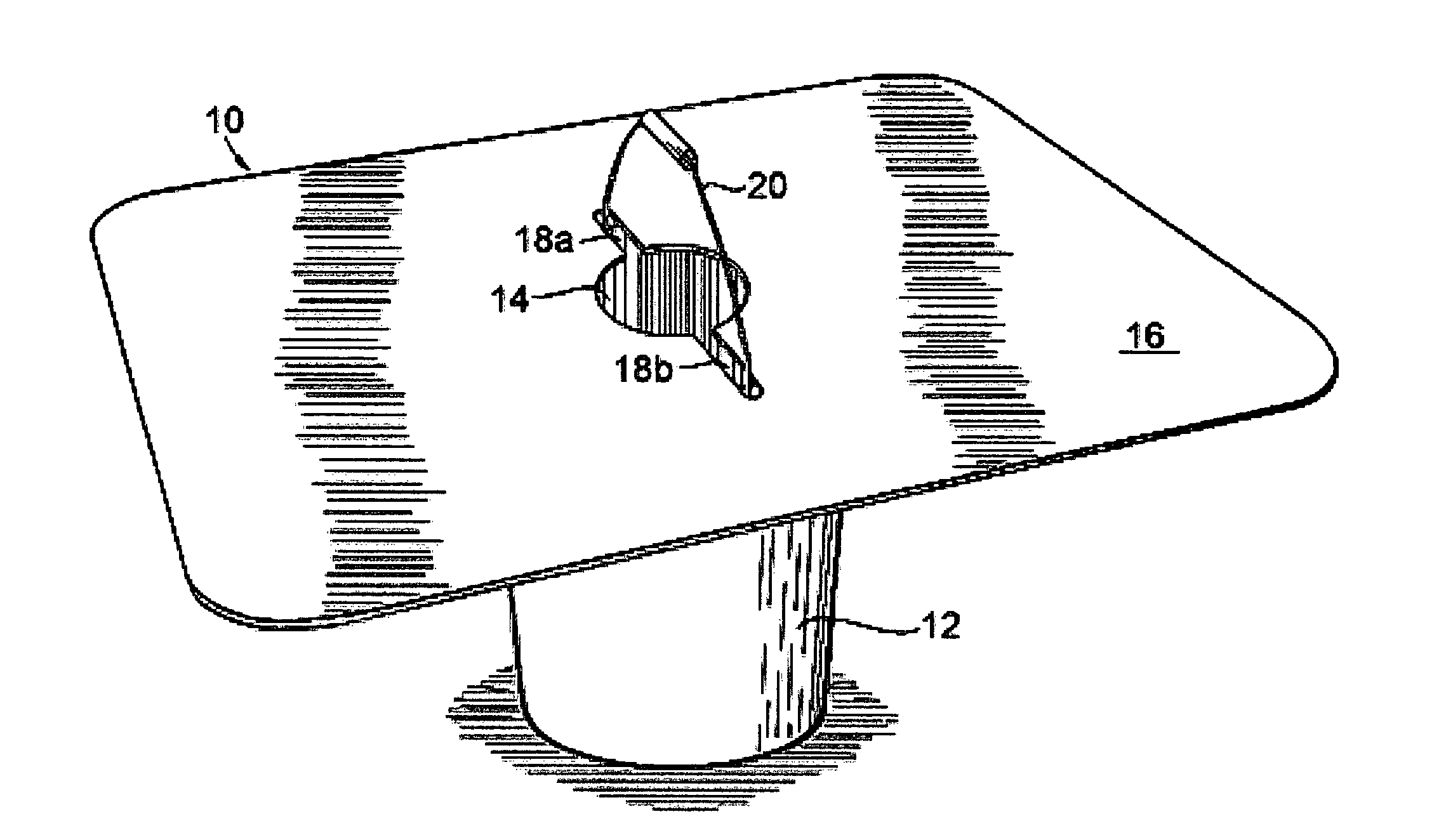 Bucket mounted tabletop