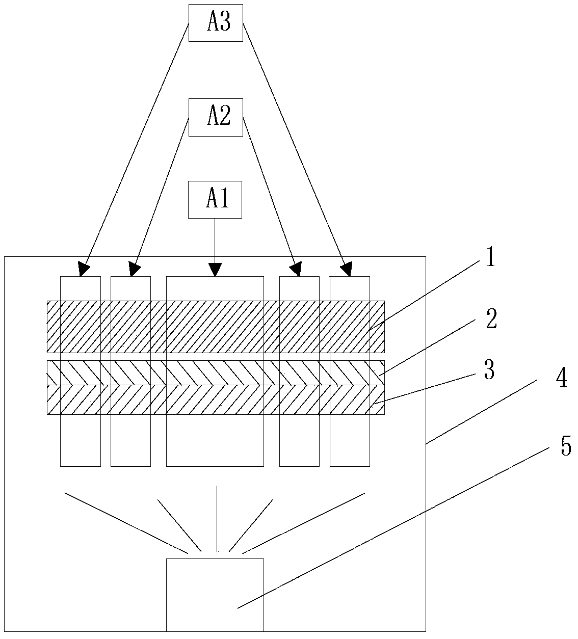 Electromagnetic vapor-plating device