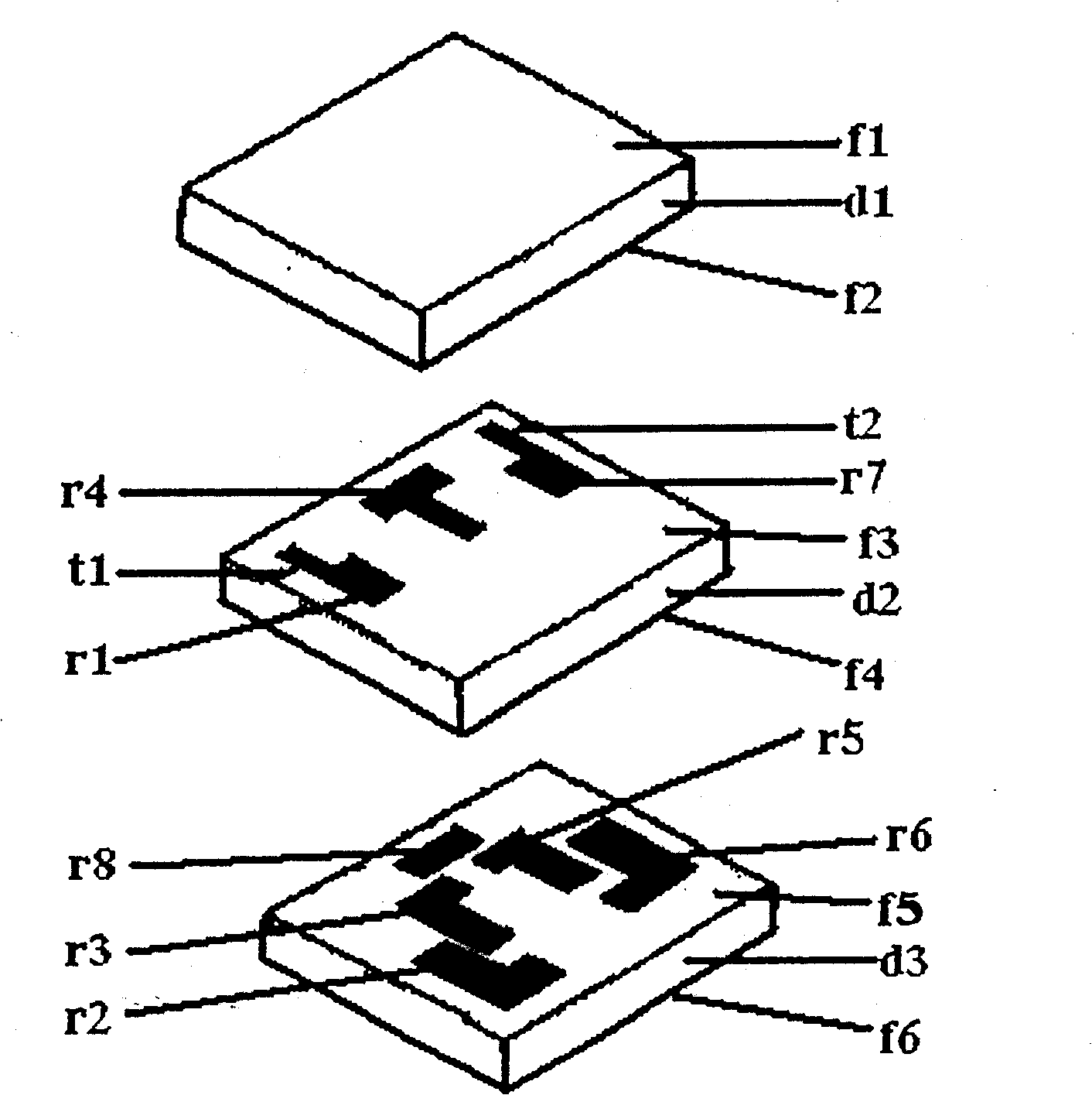 Laminated filter based on MEMS technology