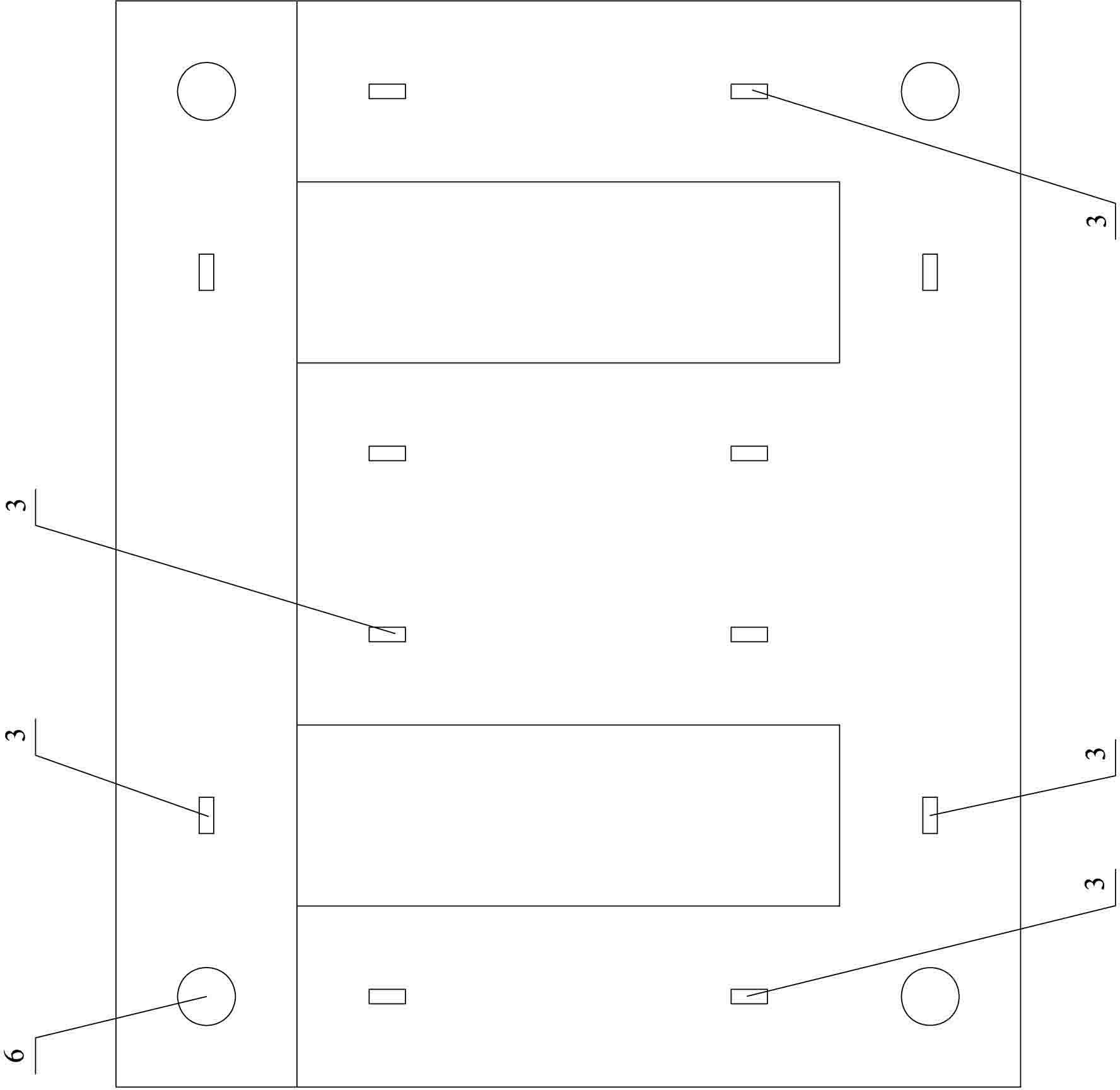 Self-riveting silicon steel sheet iron core