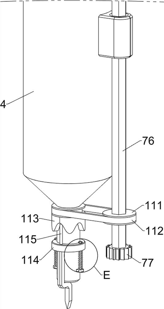 Ceramic tile joint filling device for building decoration