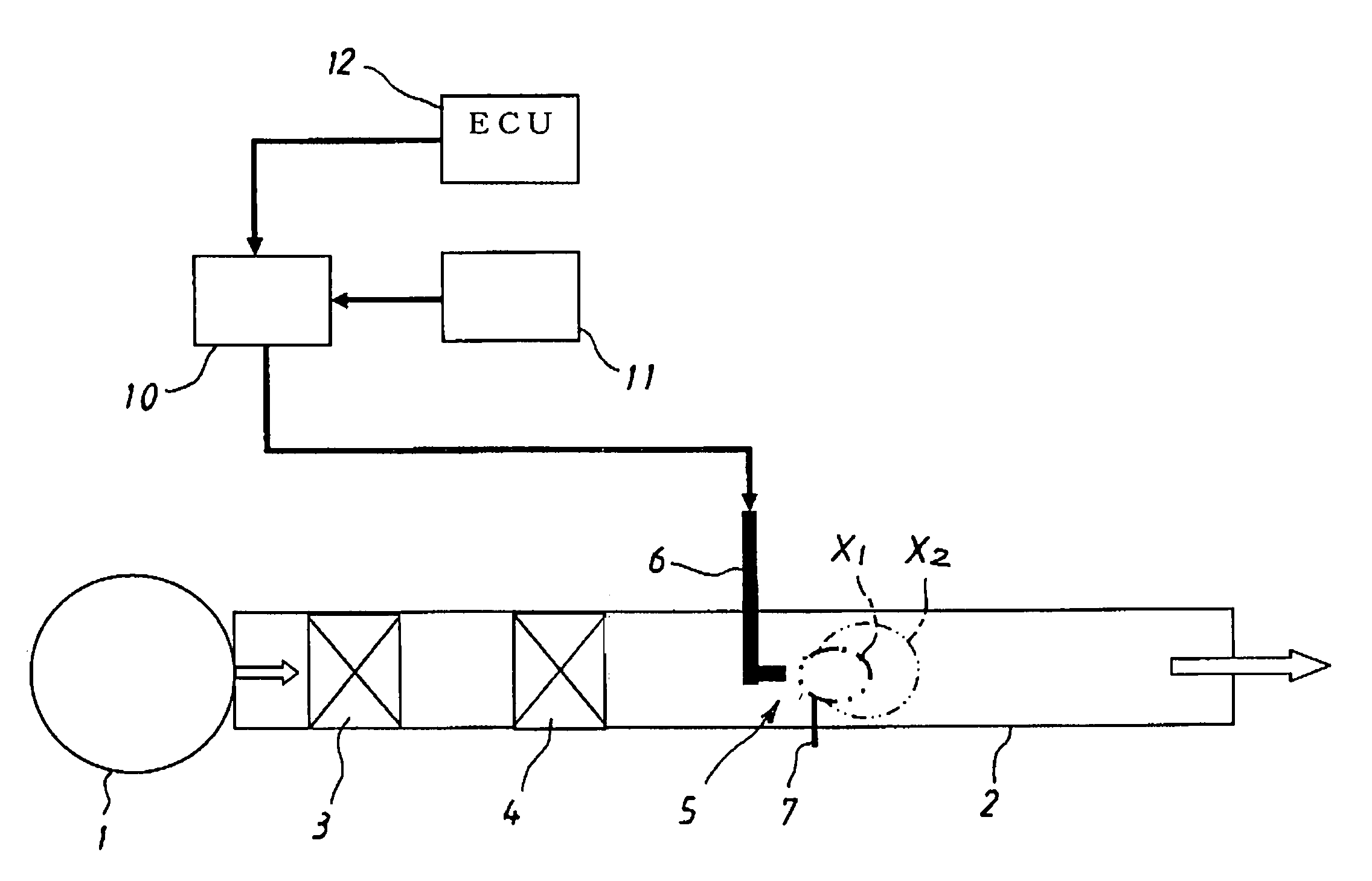 Exhaust gas purifier and method of control therefor