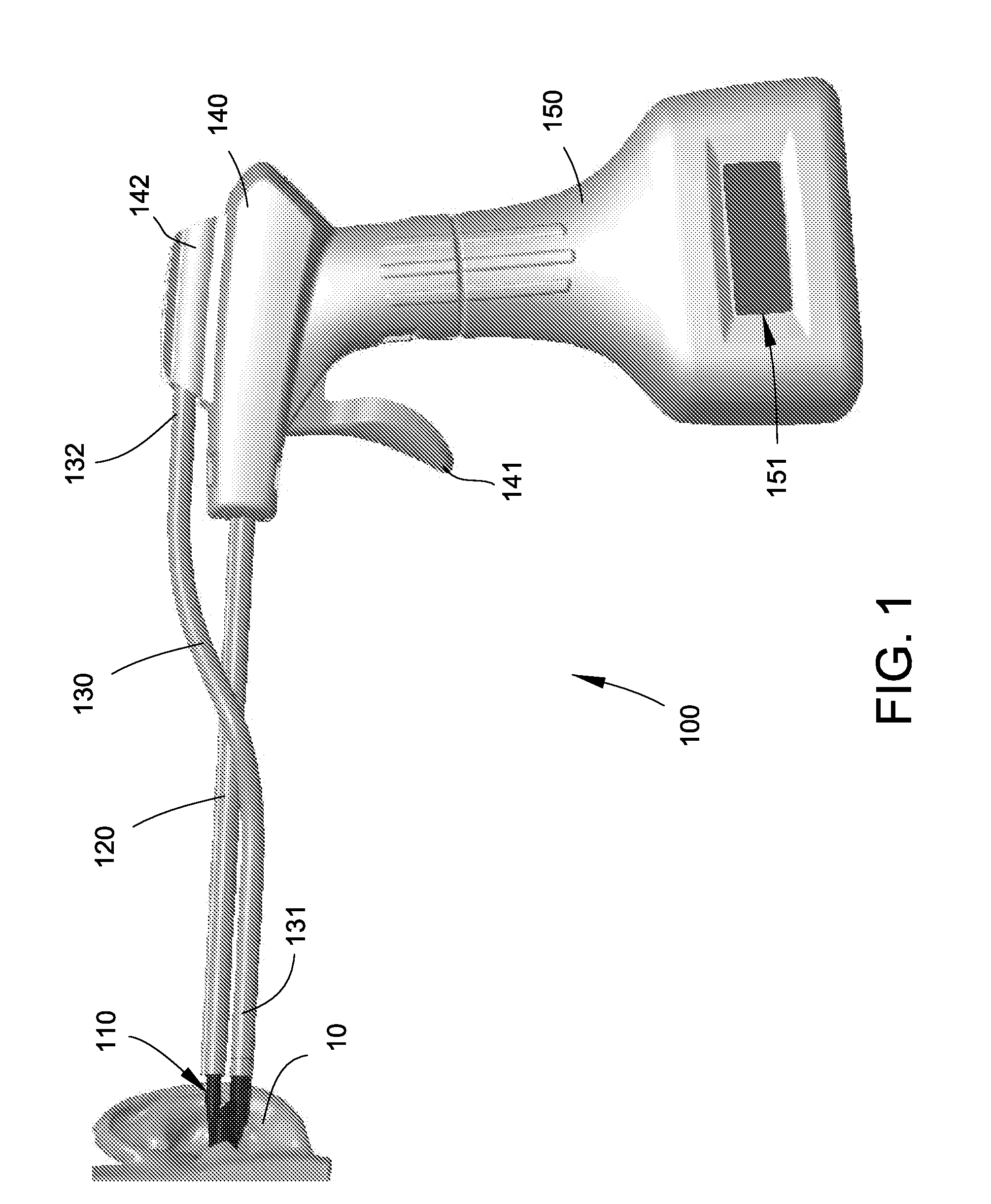 Body cavity irrigation device